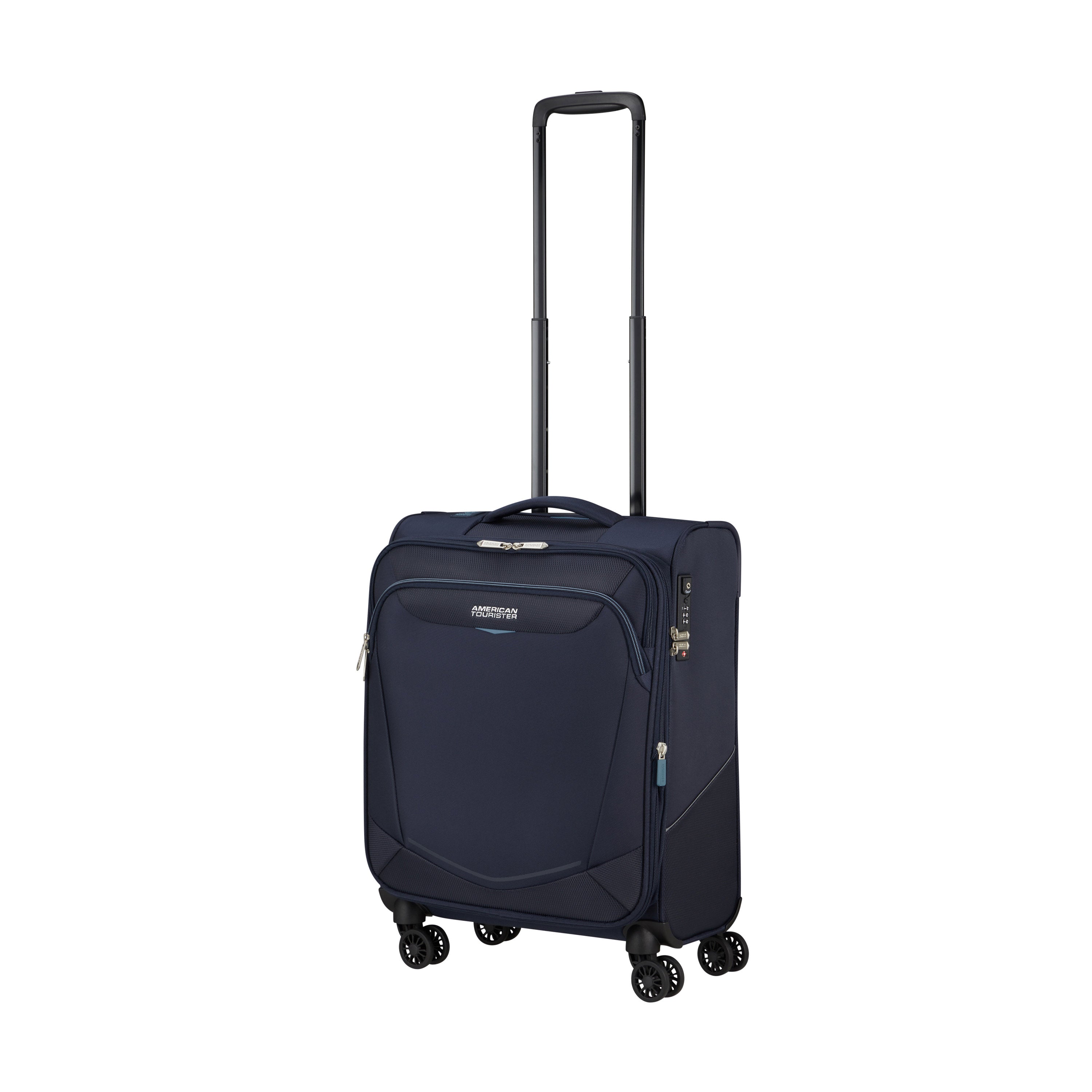 American Tourister Summerride Expandable Spinner Carry On Luggage - Lightweight 20