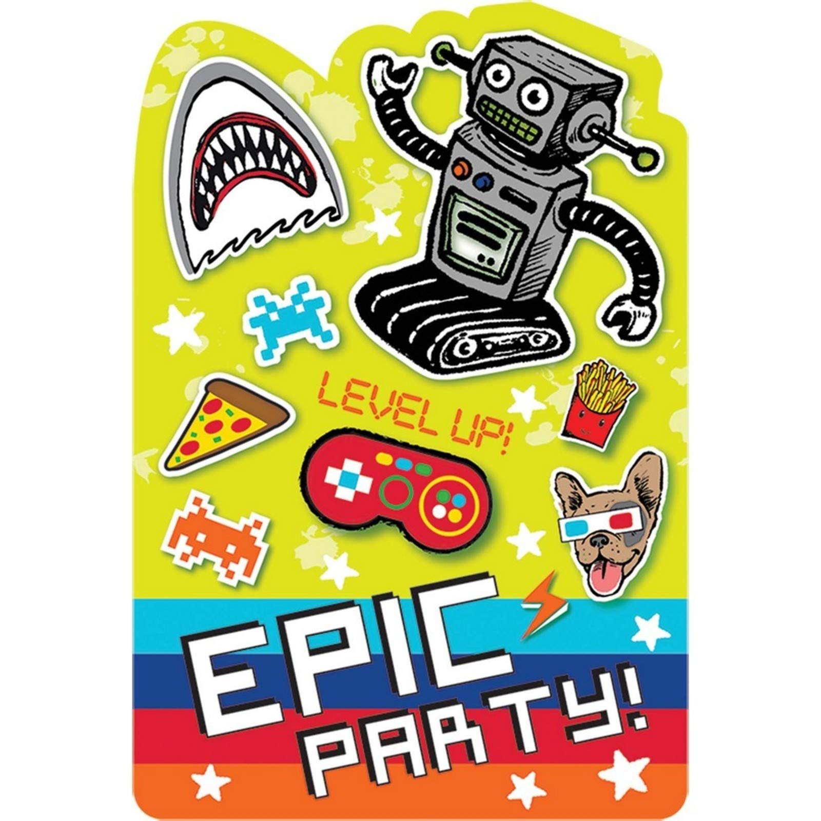 Amscan Premium Party Supplies - One Size, Multicolor - Perfect for Birthday Parties, Baby Showers & Holiday Celebrations