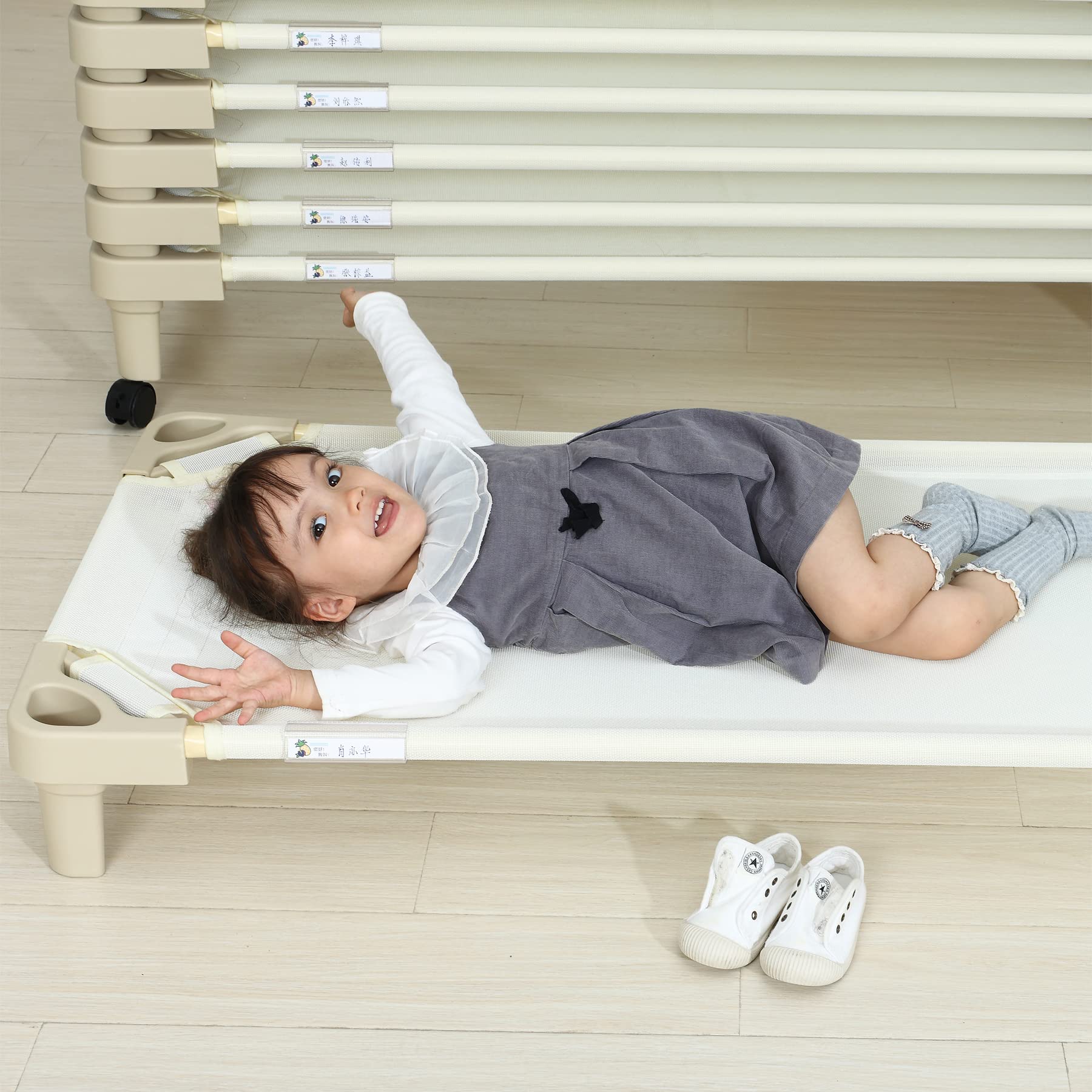 Stackable Kids Daycare Cot Rest Mat with Easy Lift Corners - Standard 22