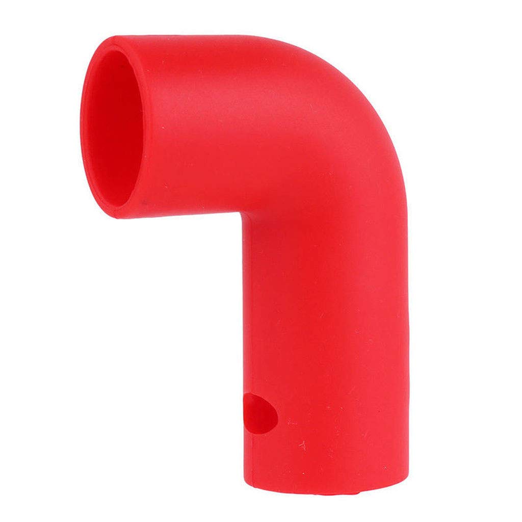 **PINGPING Silicone Steam Diverter for Kitchen Cabinets - Red, One Size - Protects Cabinets from Steam & Heat - Perfect for Cooking, Dining & Bar Use**