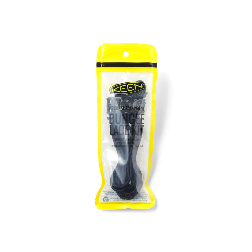 KEEN BUNGEE SHOELACE KIT - No-Tie Elastic Shoelaces for Running, Hiking & Everyday Wear - Secure Fit for Active Lifestyles