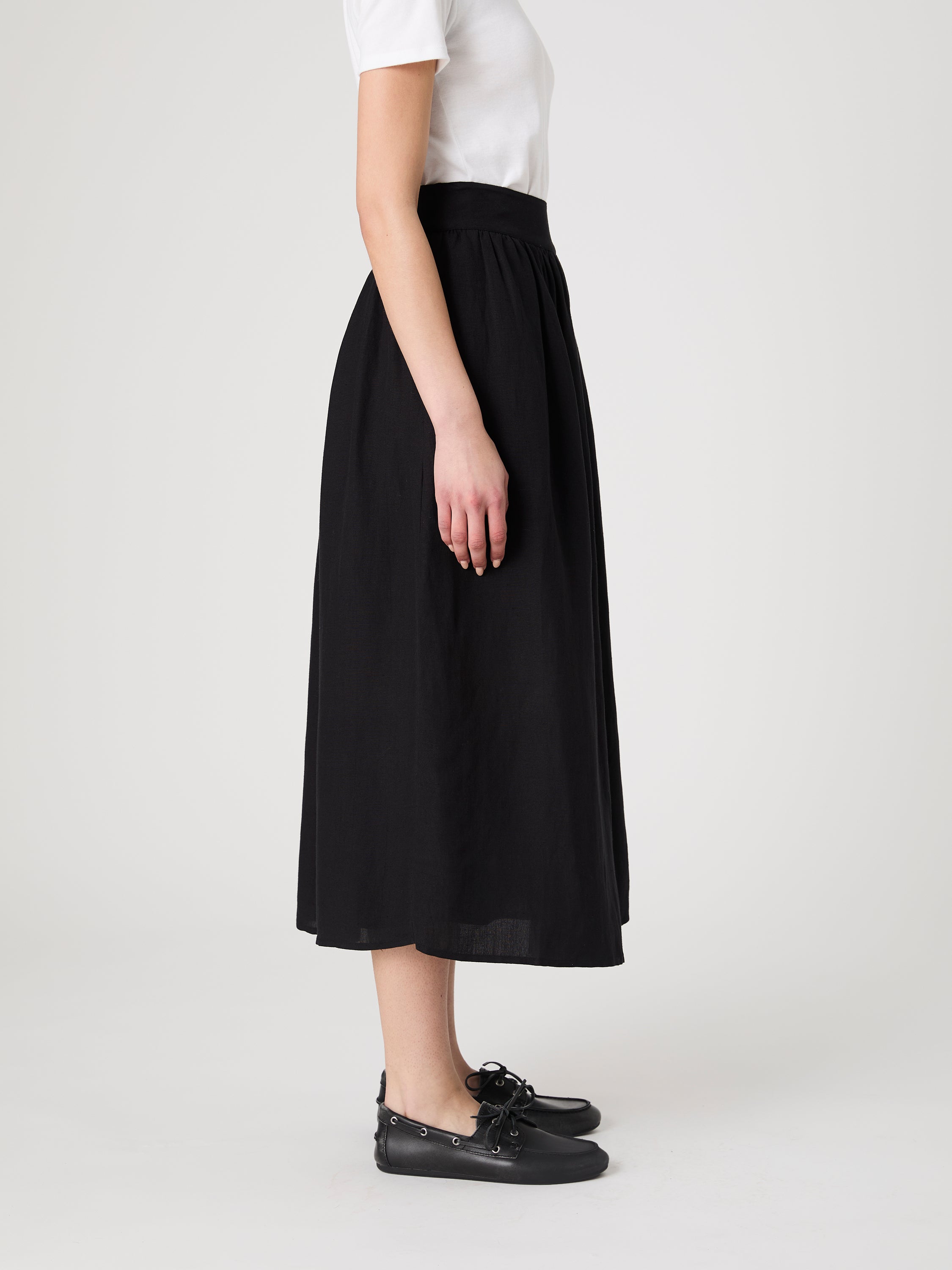 Stylish Birdie Linen Midi Skirt for Women | Summer Casual Wrap Skirt | Perfect for Beach, Vacation & Everyday Wear
