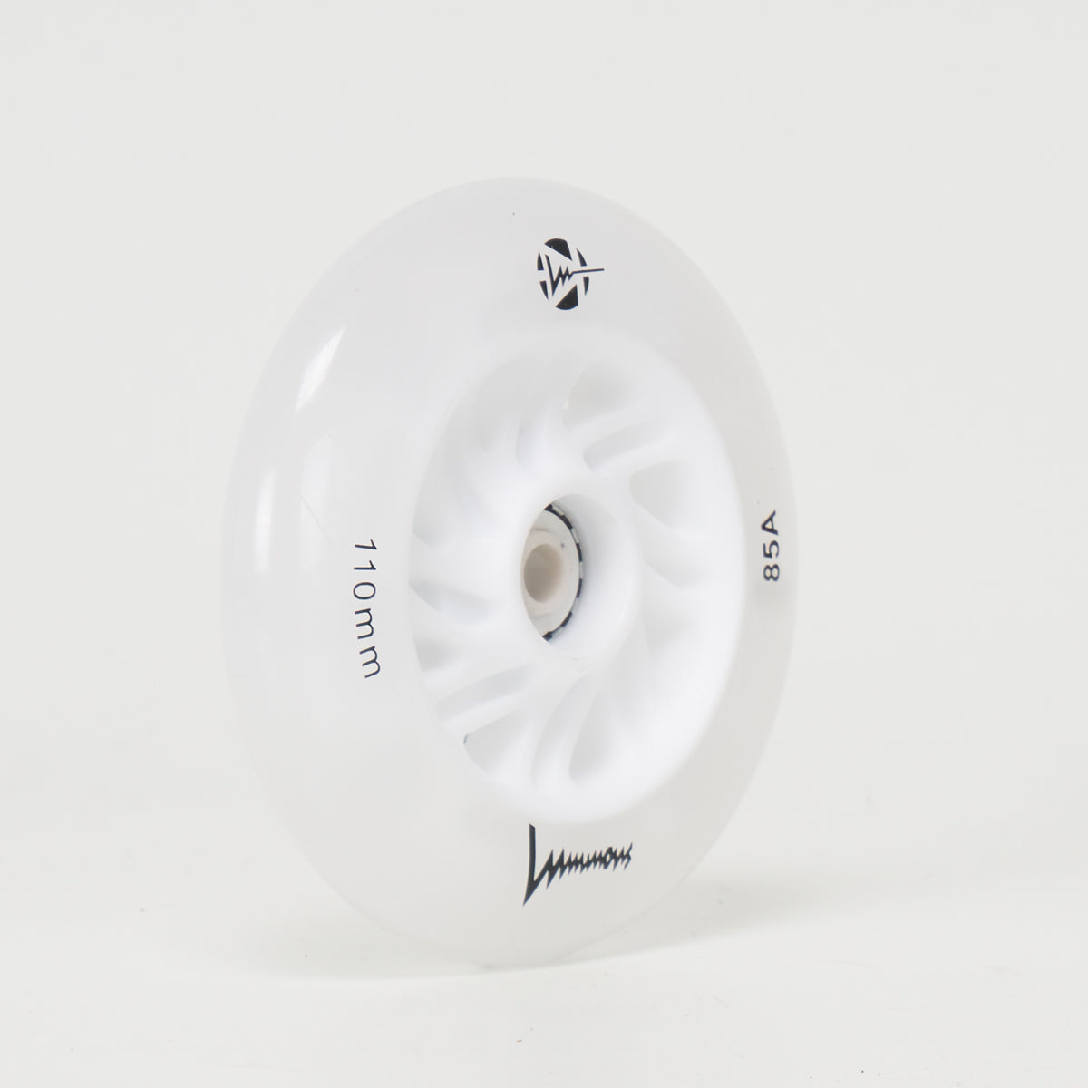 Luminous LED Light Up Wheels 110mm (Single) - Glow in the Dark Skateboard Wheels for Night Riding & Outdoor Activities