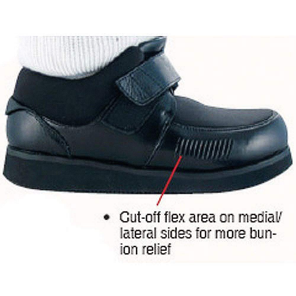 Apis Mt. Emey 728-E Therapeutic Extra Depth Shoes for Men - Bunion Relief with Lycra & Velcro Closure - Comfortable Walking Shoes for Diabetic, Swollen Feet & Plantar Fasciitis - Ideal for Daily Wear, Work & Outdoor Activities