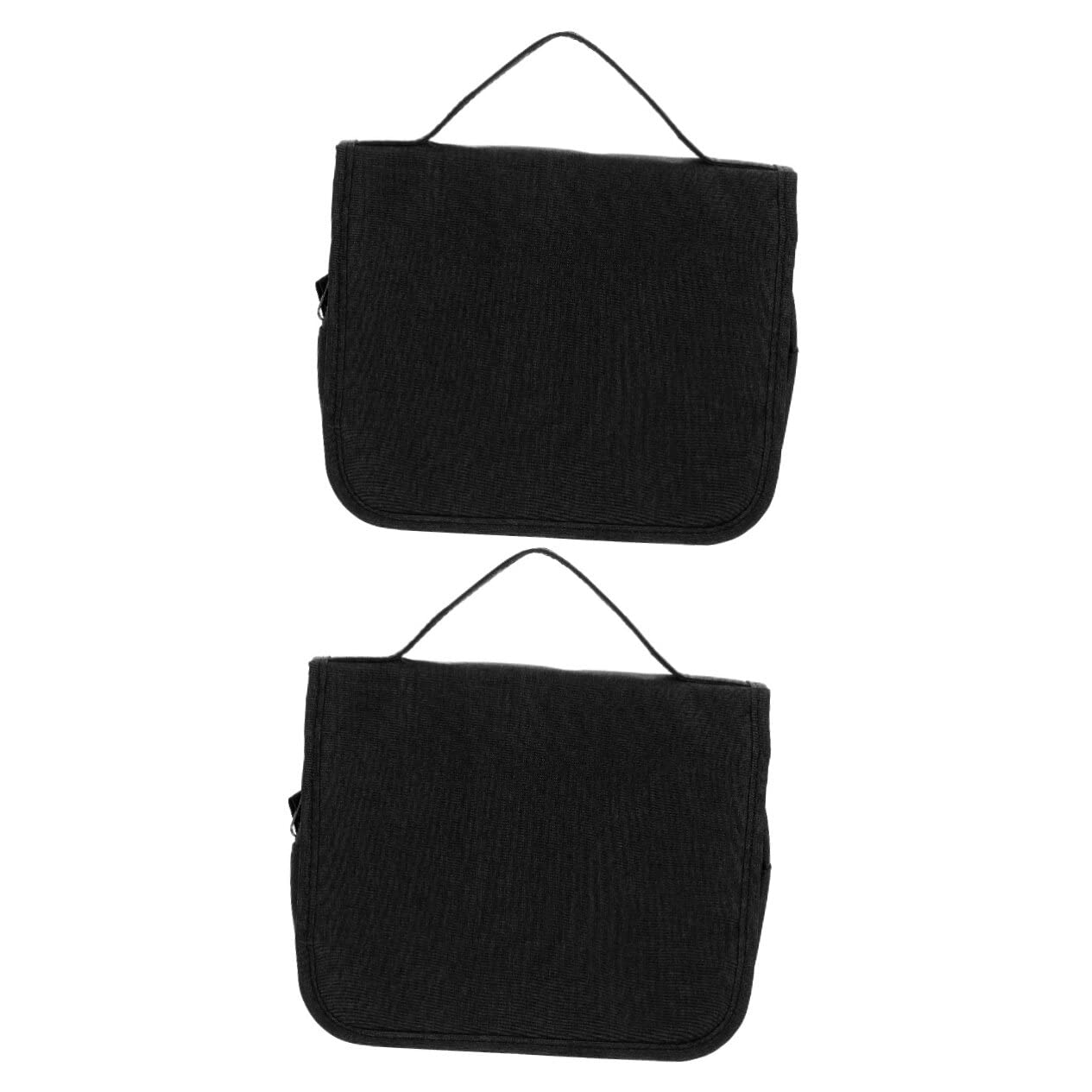 FRCOLOR 2pcs Large Travel Toiletry Bag for Women - Waterproof Makeup Organizer for Gym & Vacation