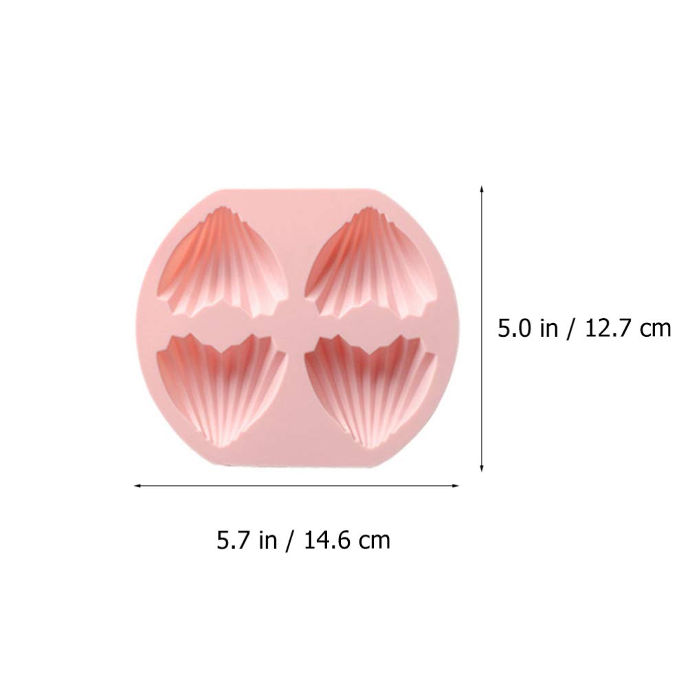 2-Pack Heart-Shaped Nonstick Cake Pans for Baking Cupcakes & Cakes - 4-Inch Baking Molds for Oven, Perfect for Valentine's Day, Birthdays & Party Desserts