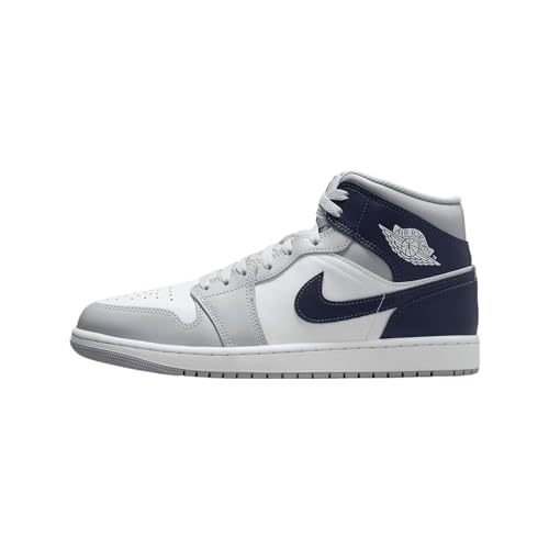 White/Midnight Navy-wolf Grey