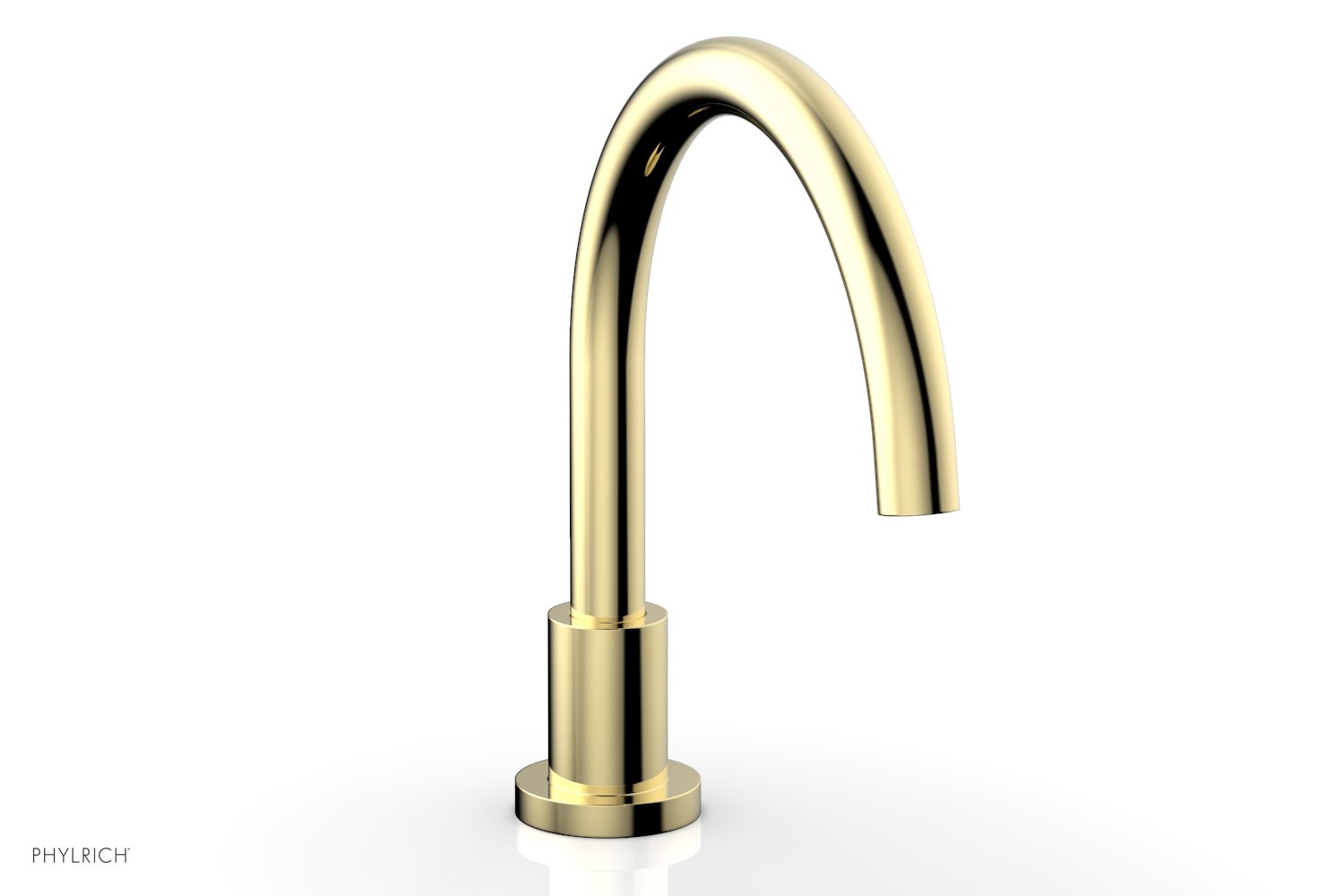 BASIC Deck Tub Spout D5130 - Chrome-Plated Brass Bathtub Faucet for Bathroom & Shower Installation | Durable & Stylish Fixture for Modern Homes