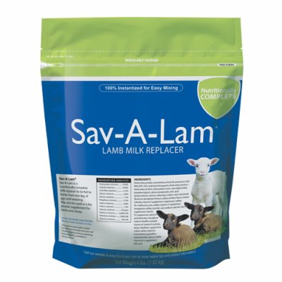 4LB Milk Replacer Powder for Calves, Lambs & Piglets - High Protein Nutritional Supplement for Baby Farm Animals | Ideal for Feeding, Weaning & Animal Care