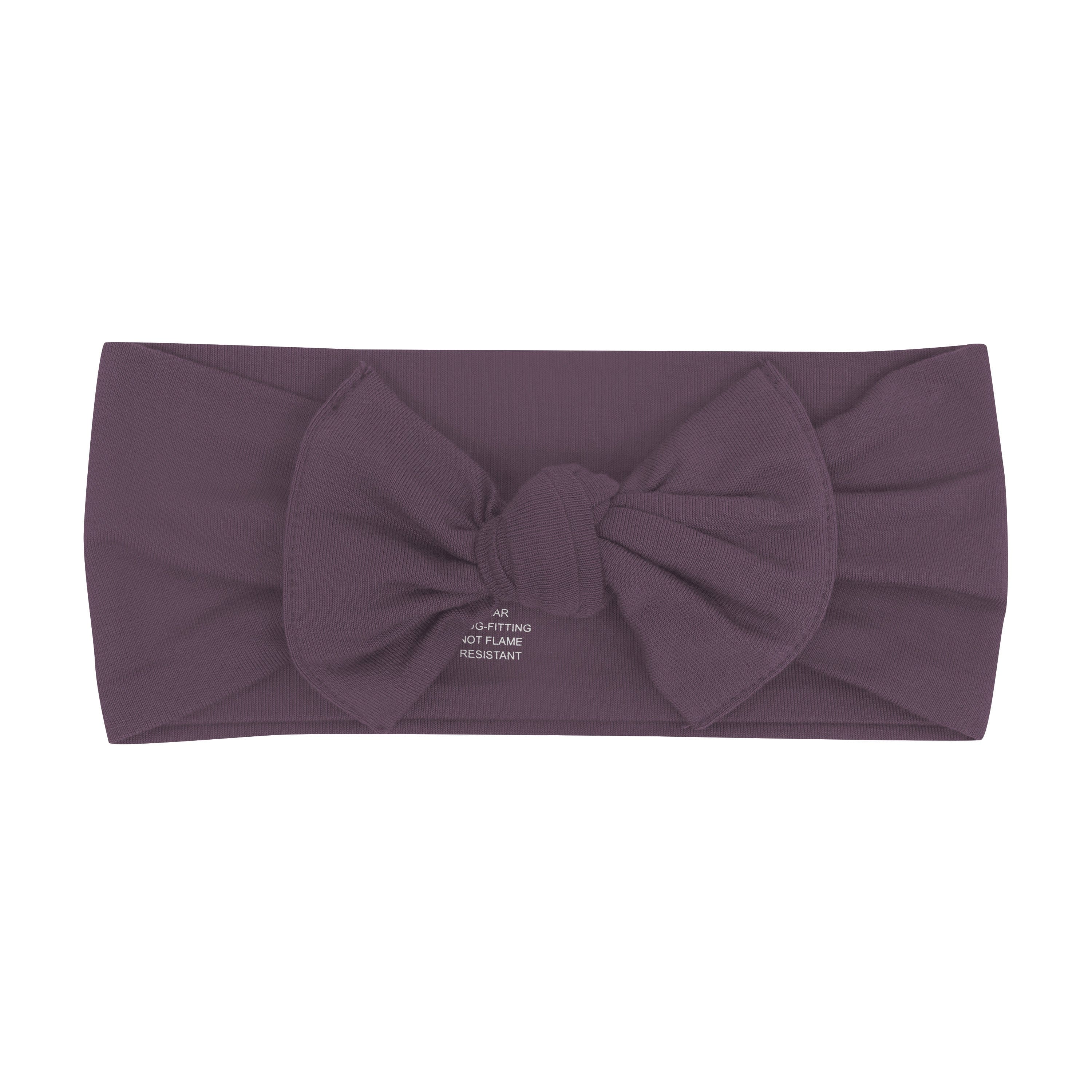 Elegant Knotted Bow Headband in Currant Red - Stylish Hair Accessory for Women & Girls - Perfect for Parties, Weddings & Everyday Wear