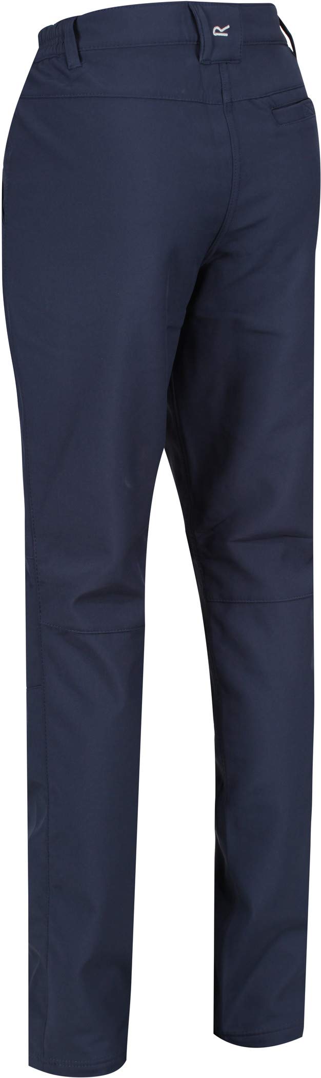 Women's Fenton Navy Blue Trousers - Size 10 Short Leg | Comfortable Casual Pants for Work, Office & Everyday Wear