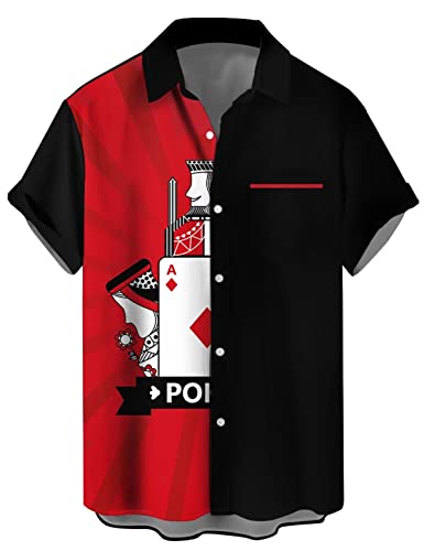 Poker-red Black