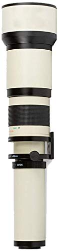 Ultimaxx 650-1300mm Telephoto Zoom Lens with 2X Converter (1300-2600mm) for Canon EOS DSLR Cameras - Compatible with 9000D, 800D, 760D, 750D, 700D, 1300D, 1200D, T100, 4000D, 3000D, 2000D, 1500D - Perfect for Wildlife, Sports & Long-Distance Photography