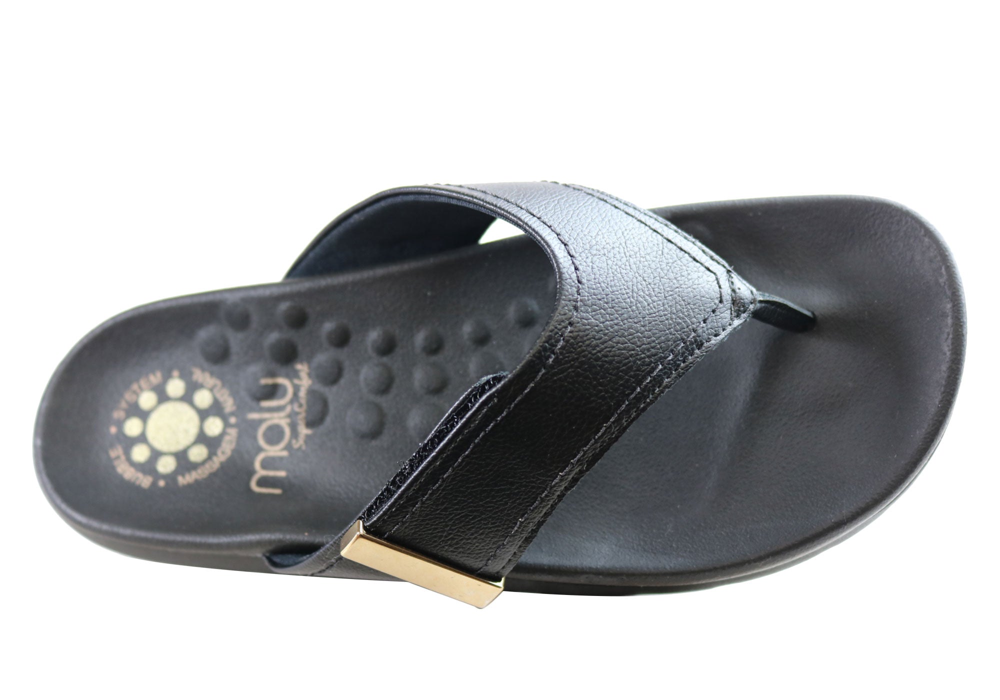 Malu Supercomfort Dinah Women's Comfort Thongs Sandals - Brazilian-Made Flip Flops for Beach, Pool & Summer Outfits