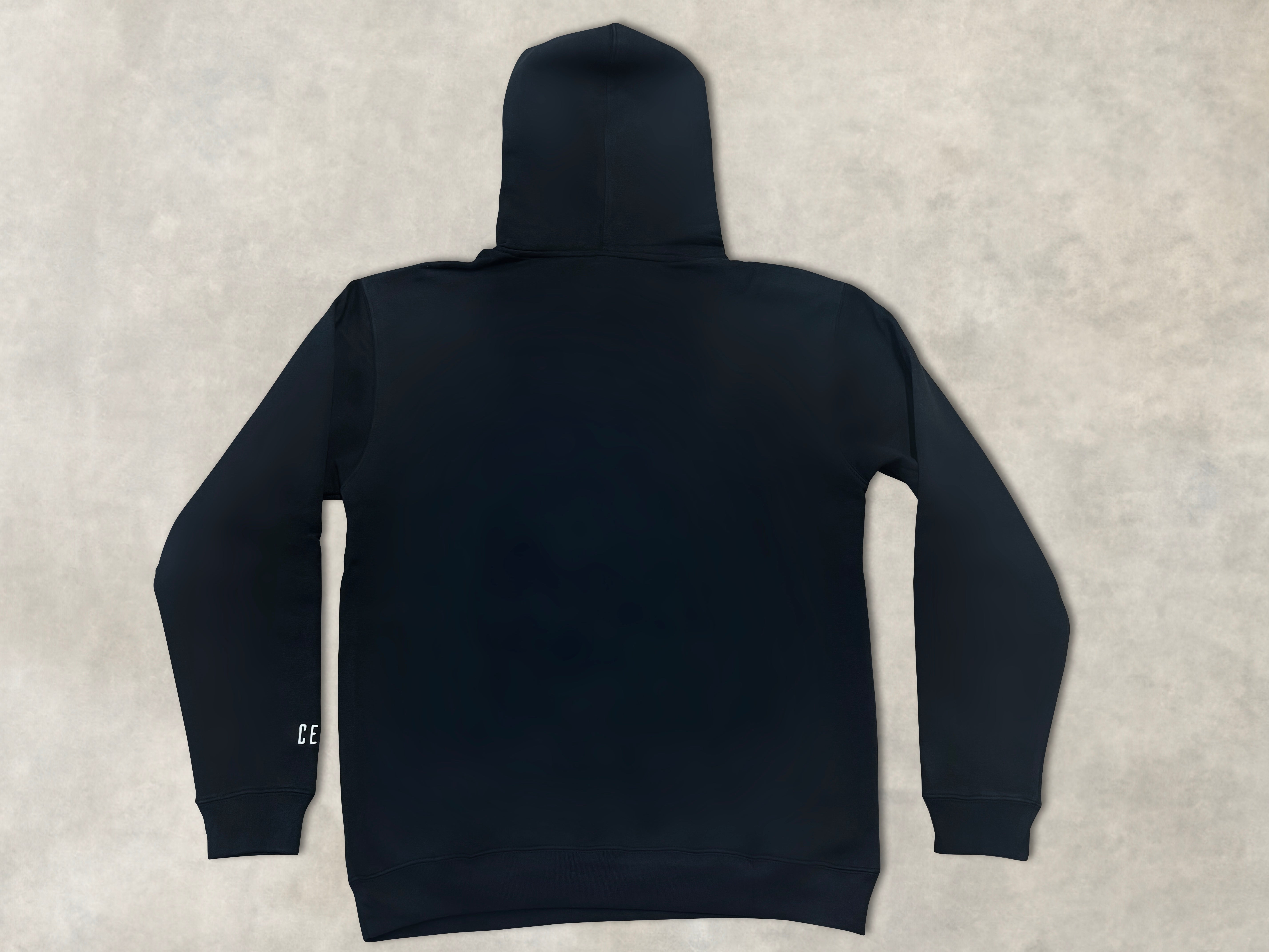Cerus Black Original Hoodie for Men & Women - Soft Cotton Pullover Sweatshirt with Kangaroo Pocket | Perfect for Casual Wear, Gym, and Outdoor Activities