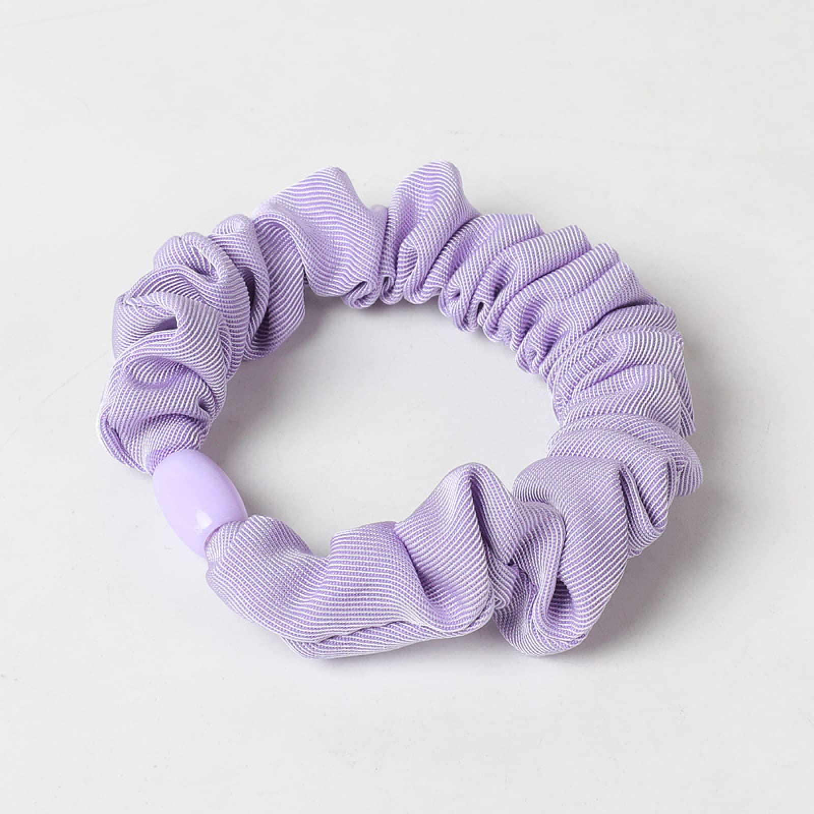 Satin Hair Scrunchies 5Pcs - Soft Fabric Hair Ties for Women & Girls, Perfect for Daily Use & Styling