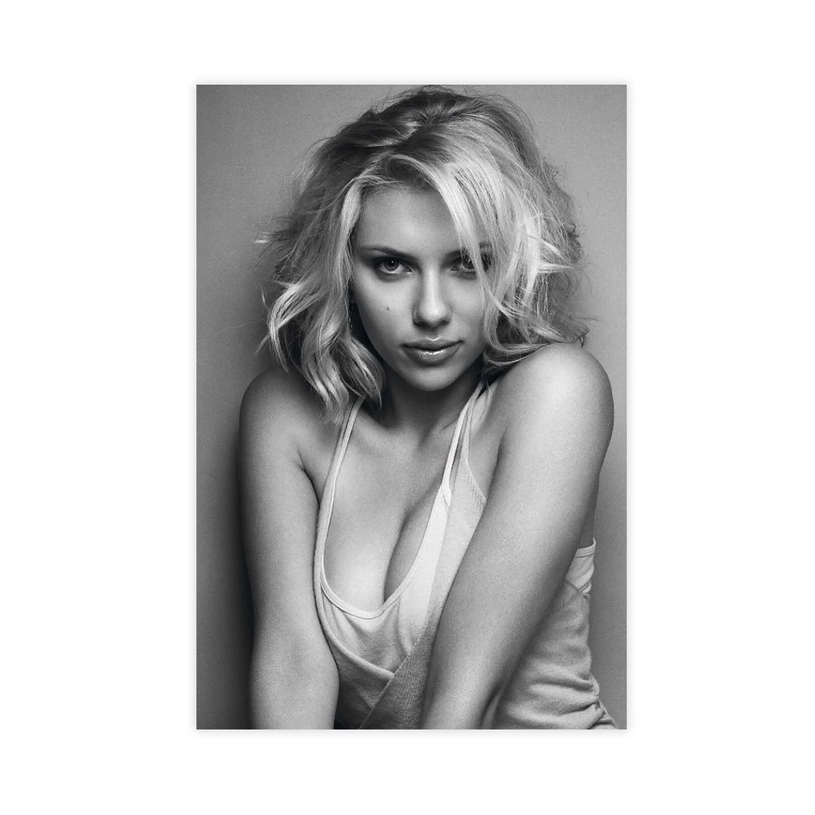 NGDR Scarlett Johansson Sexy Poster - High Quality Print for Bedroom Decor, Wall Art, and Room Aesthetics | Perfect for Movie Fans, Home Theater, and Man Cave Decorations