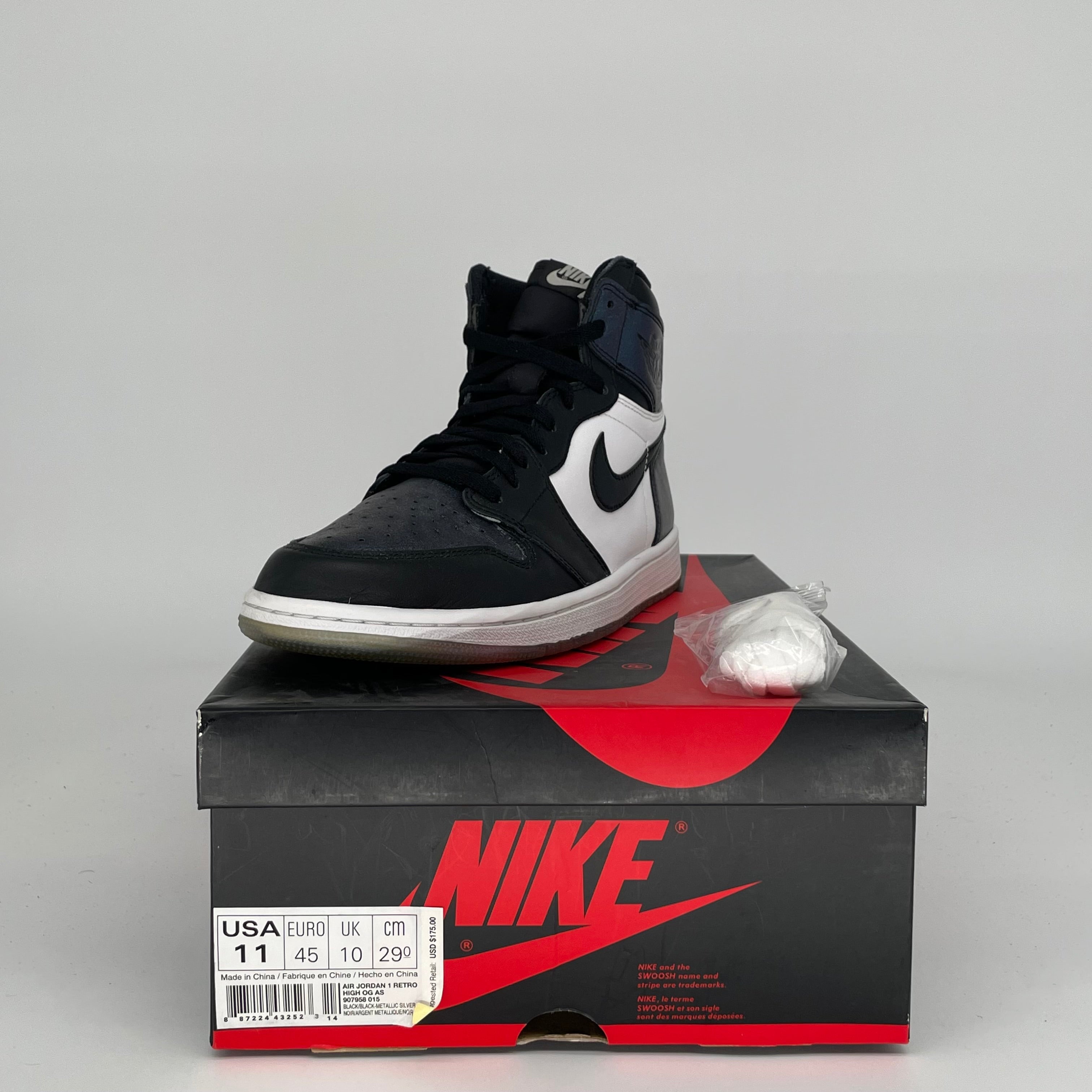 Air Jordan 1 All Star Basketball Shoes - Men's Size 11 (907958-015) - Retro High Tops for Sneaker Collectors & Streetwear Fashion