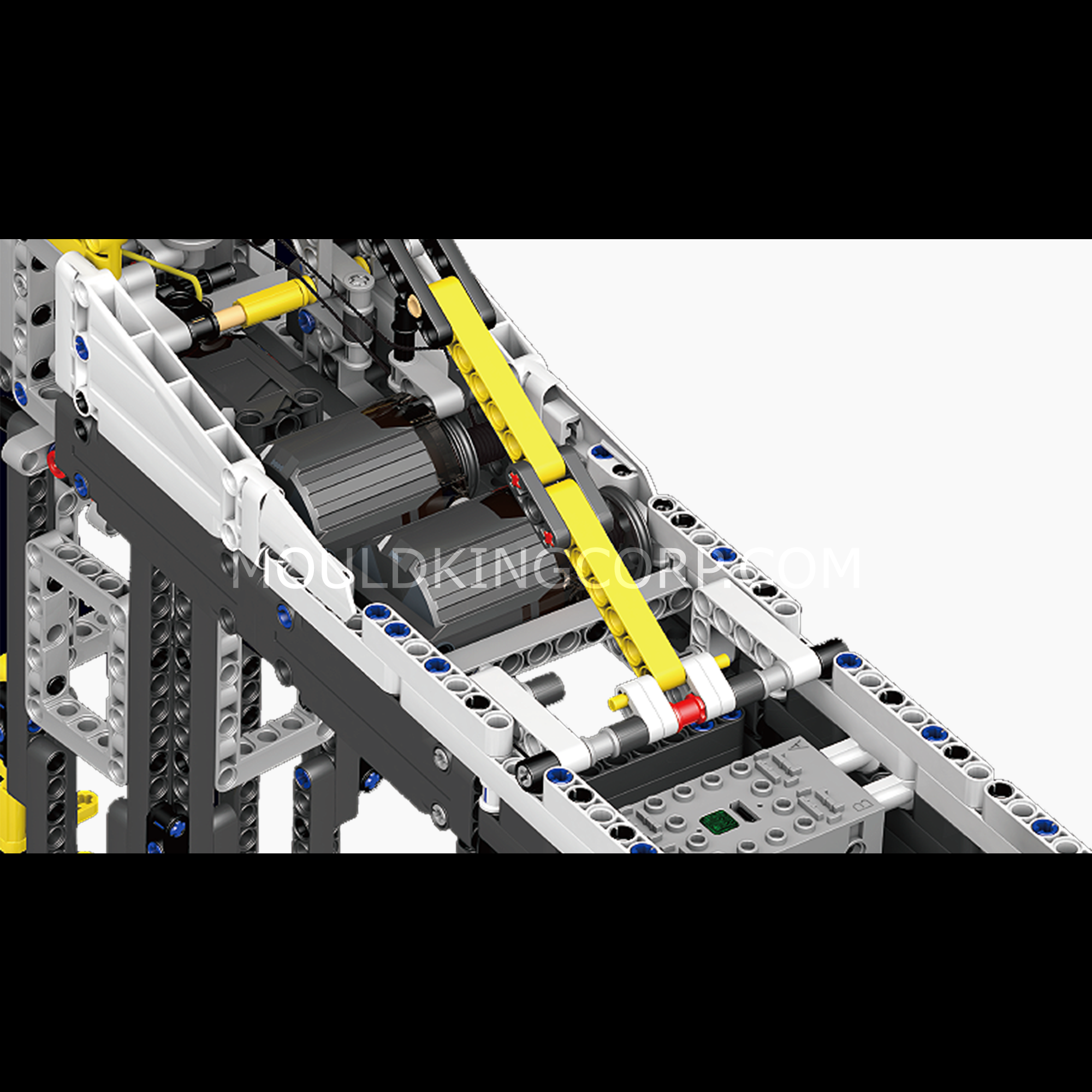 Mould King 17004 Remote Control Tower Crane Building Set - 1,797 Pieces Construction Toy for Adults & Kids | STEM Educational Gift for Engineers & Collectors | Perfect for DIY Projects, Birthday Gifts & Home Decoration