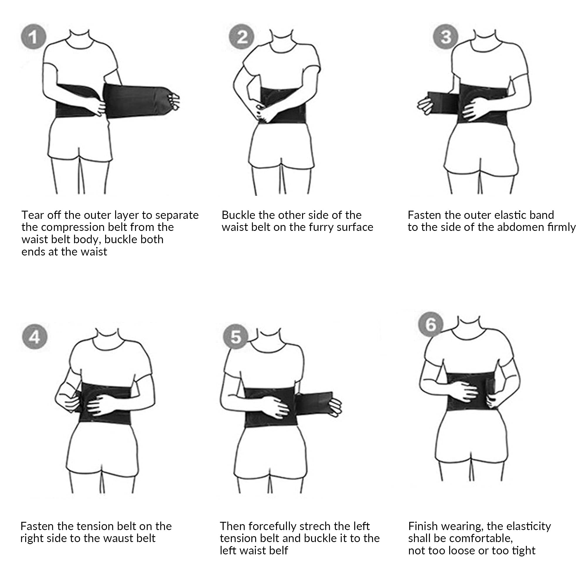 Magnetic Back Brace for Lower Back Pain Relief - Tourmaline Self-Heating Lumbar Support Belt for Herniated Disc & Sciatica - Adjustable Back Support Belt for Men & Women (Small) - Ideal for Office Work, Driving, Sports & Post-Surgery Recovery