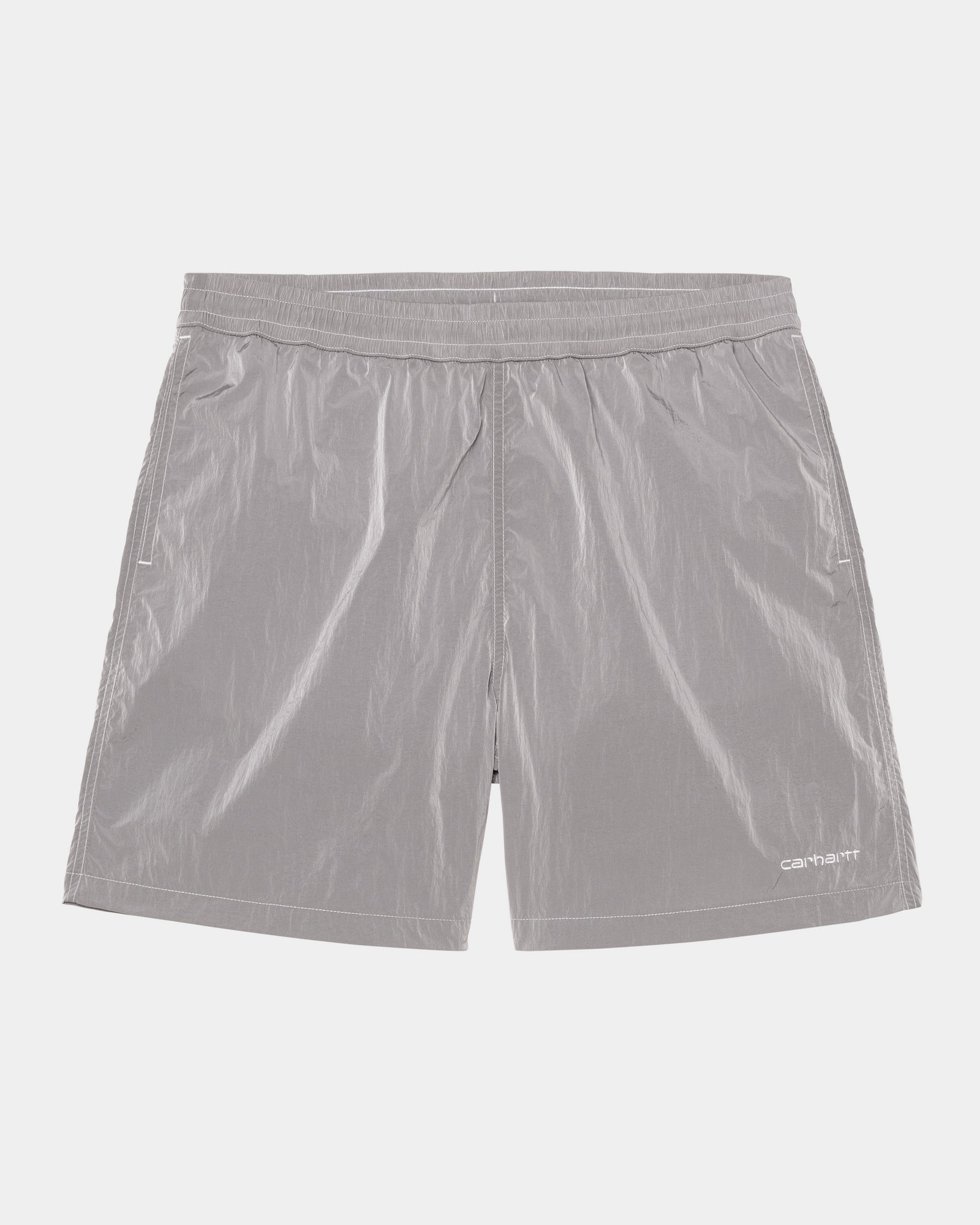 Canby Swim Trunks for Men - Quick Dry Yosemite Print & White Color - Perfect for Beach, Pool, Vacation & Summer Water Activities