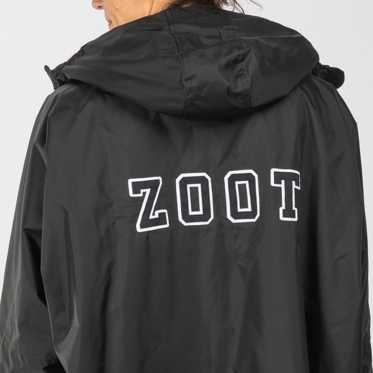 Unisex Ultra Swim Parka - Waterproof & Quick-Dry Swim Jacket for Men & Women (Black) | Perfect for Swimming, Surfing & Beach Activities