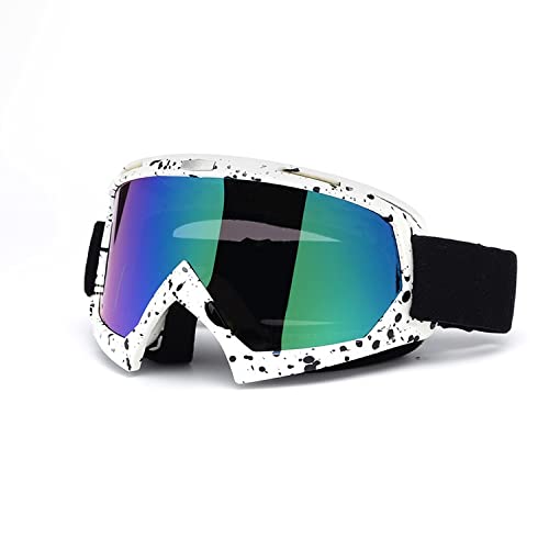 UV Protection Anti-Fog Ski Goggles for Women & Men - Double Layer Windproof Snowboard Goggles with Winter Mask - Perfect for Skiing, Snowboarding & Outdoor Winter Sports (Color: 7)