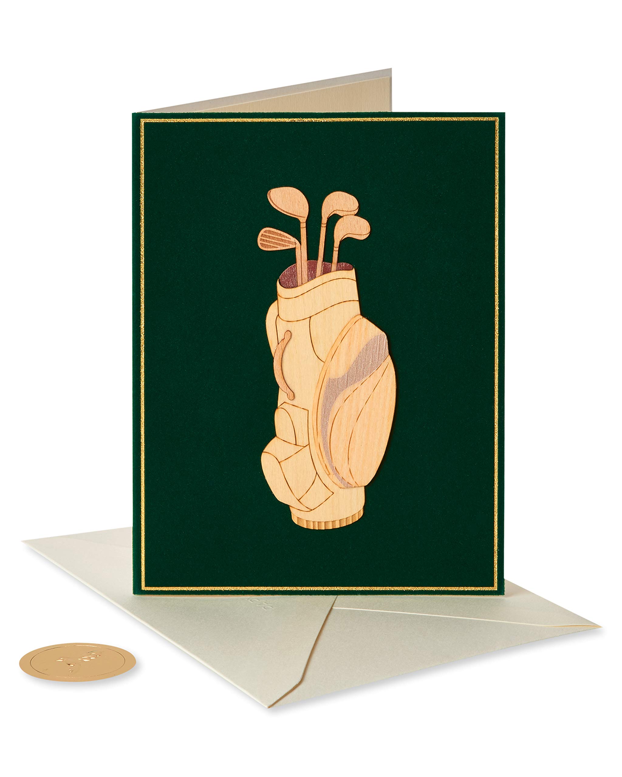 Premium Papyrus Golf Birthday Card - 'A Magnificent Day' Greeting Card for Golf Lovers | Perfect for Golf-Themed Parties, Father's Day & Retirement Gifts