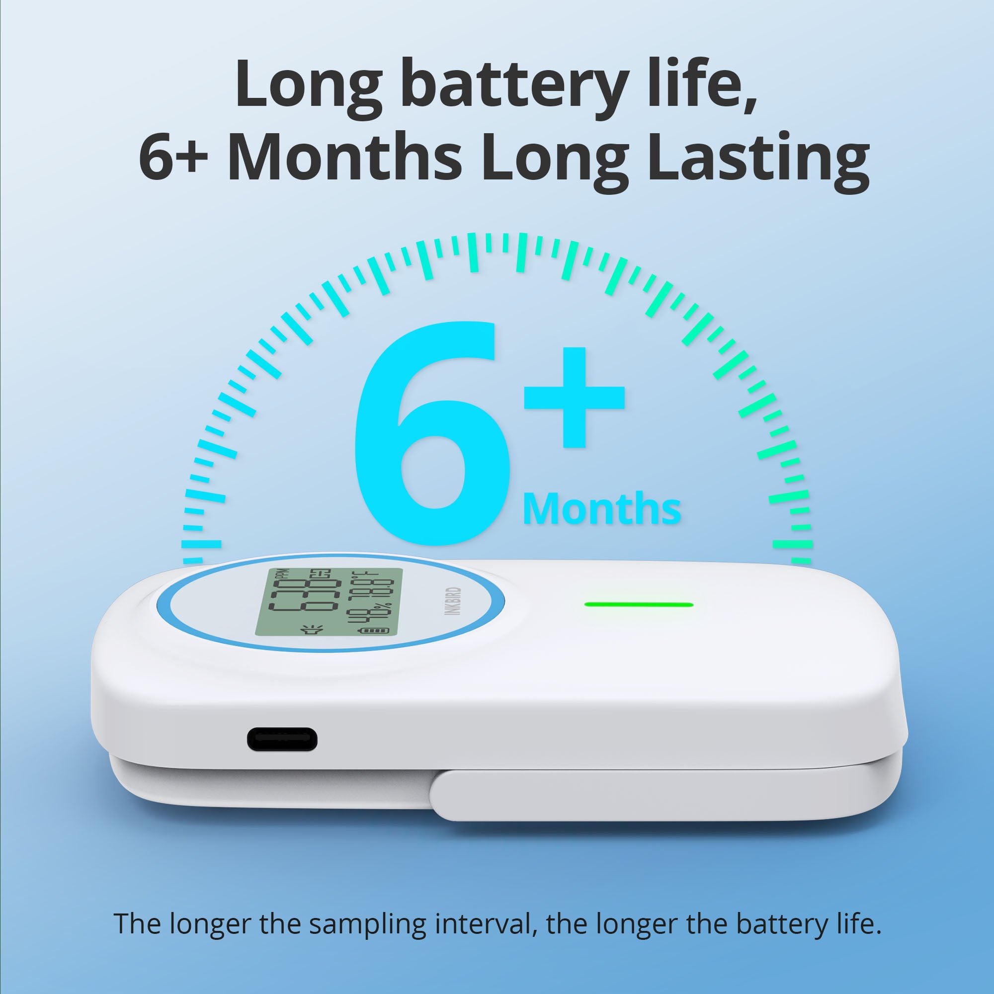 Bluetooth 3-in-1 Indoor Air Quality Monitor IAM T2 - CO2, PM2.5 & Temperature Detector for Home, Office & Nursery | Real-Time Air Pollution Tracking