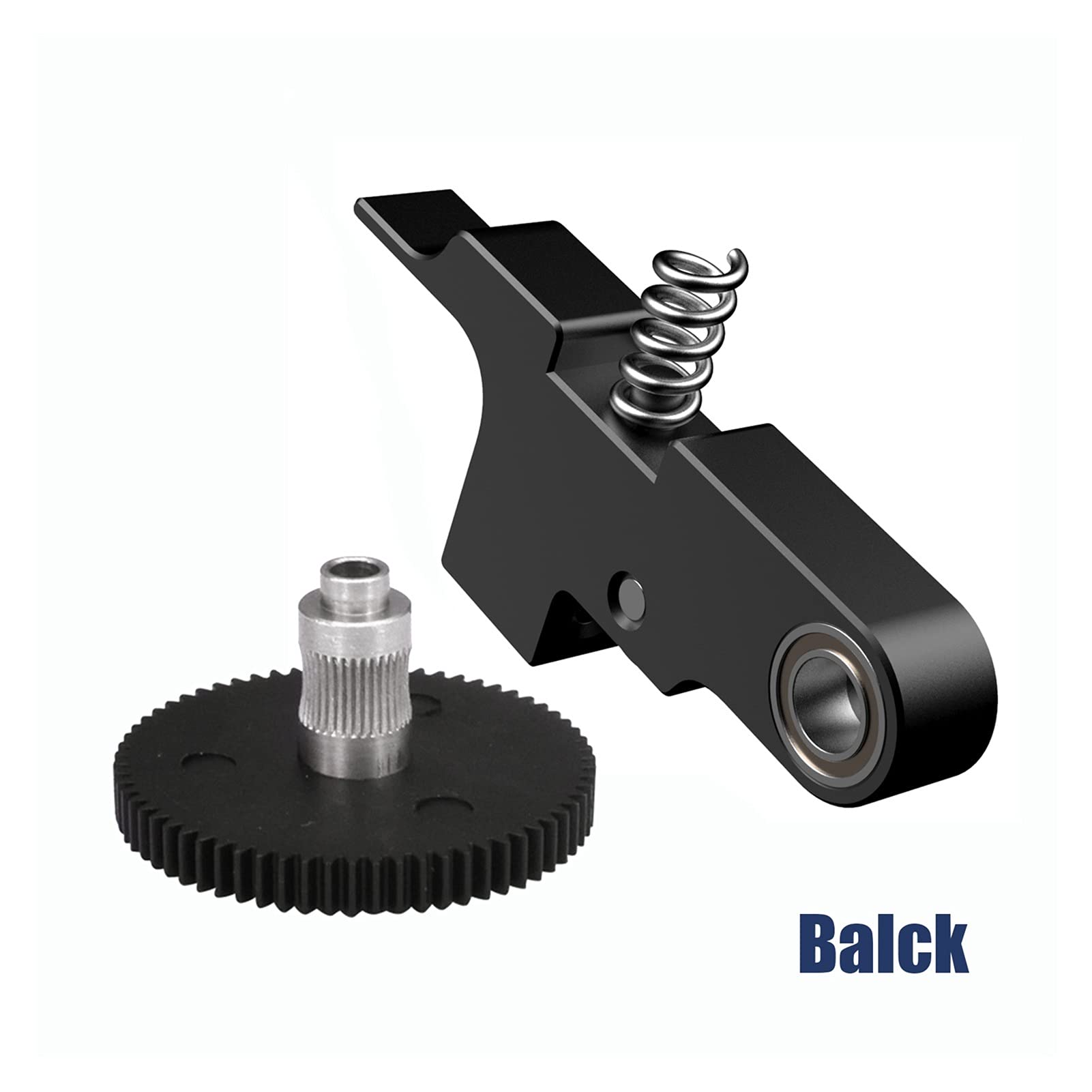 Artillery Sidewinder X1 Extruder Idler Arm & 66T Gear Set - Titan Aero Extruder Feeder Replacement Parts for 1.75mm Filament (Silver) | 3D Printer Upgrade & Maintenance Accessories