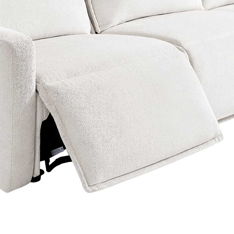 Essentia Power Reclining Corner Sofa - Easy Care Fabric Sectional Couch with USB Charging for Living Room, Home Theater & Family Room Comfort