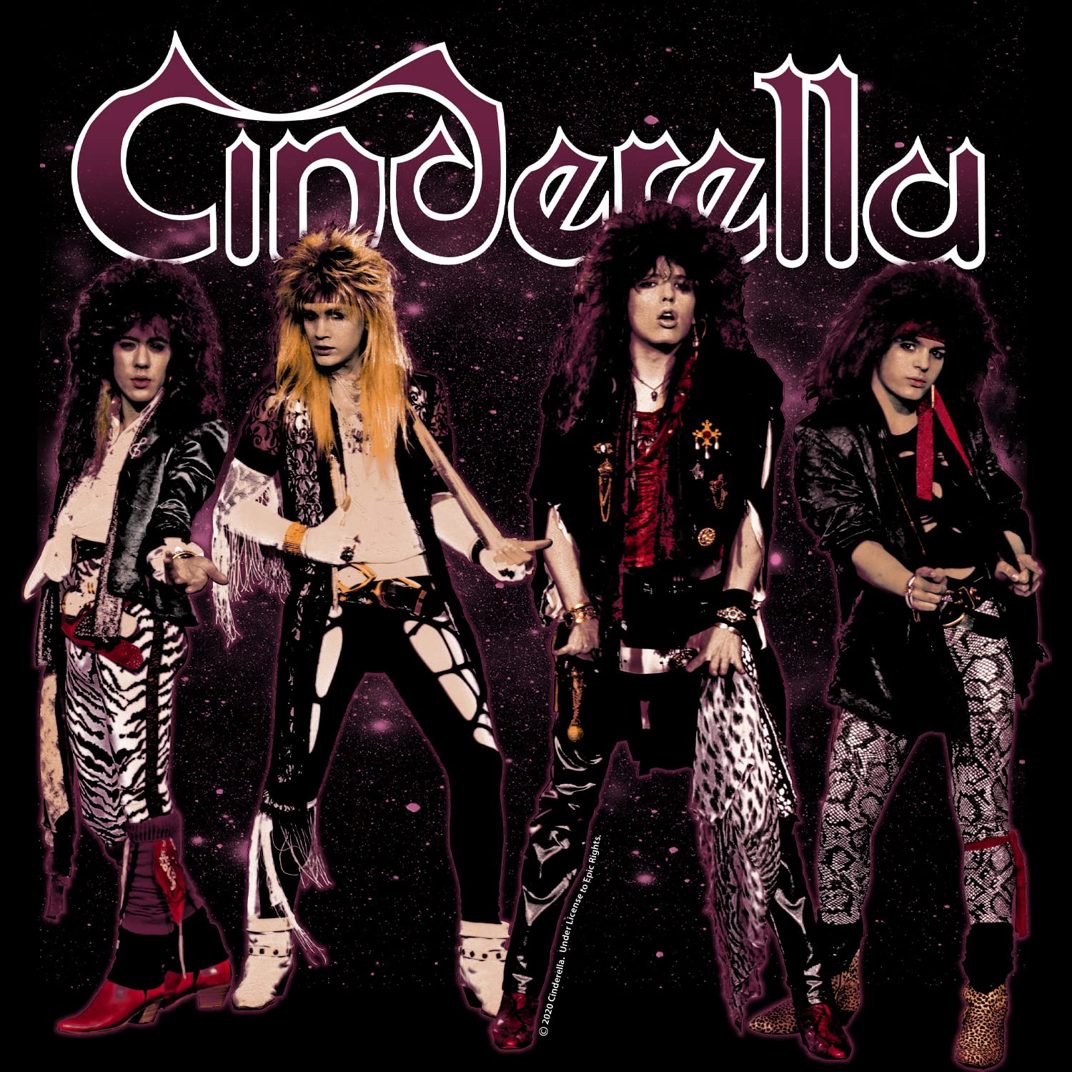 Cinderella Rock Band Stands Black Adult T-Shirt - Vintage Band Tee for Men & Women - Perfect for Concerts, Parties & Casual Wear