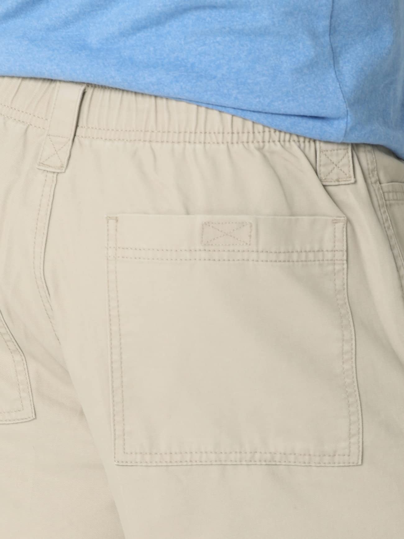 Wrangler Authentics Men's Canvas Utility Hiker Shorts - Durable Outdoor Work & Hiking Shorts for Men - Perfect for Camping, Fishing & Adventure Activities