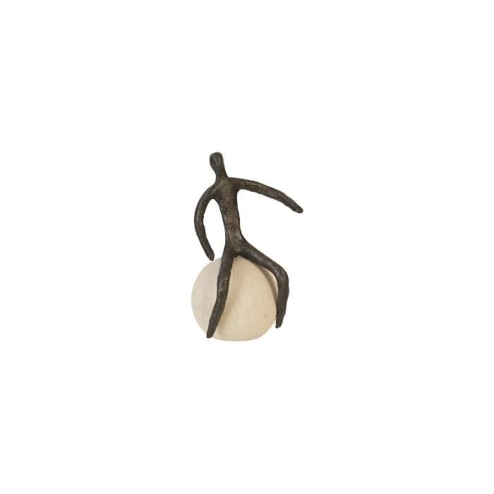 Anemone Wooden Figurine - Handcrafted Home Decor for Shelf Display, Office Desk, and Gift Giving