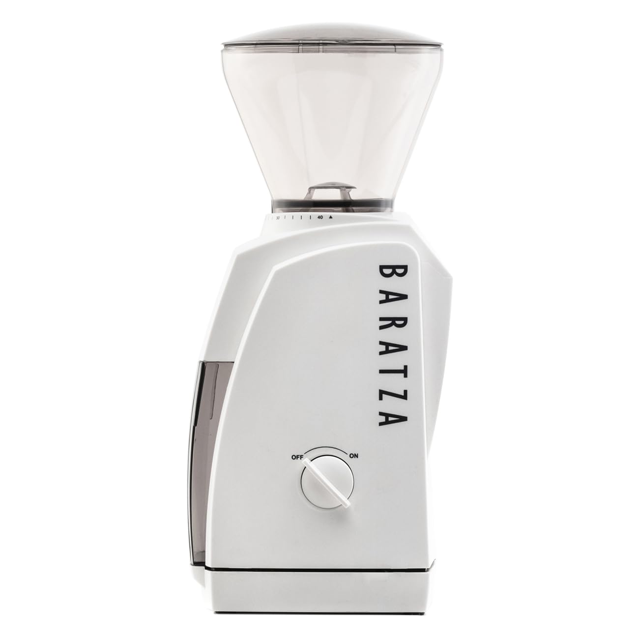 Baratza Encore Conical Burr Coffee Grinder - White (ZCG484WHT) | Premium Electric Coffee Bean Grinder for Espresso, French Press & Drip Coffee | Perfect for Home & Office Use