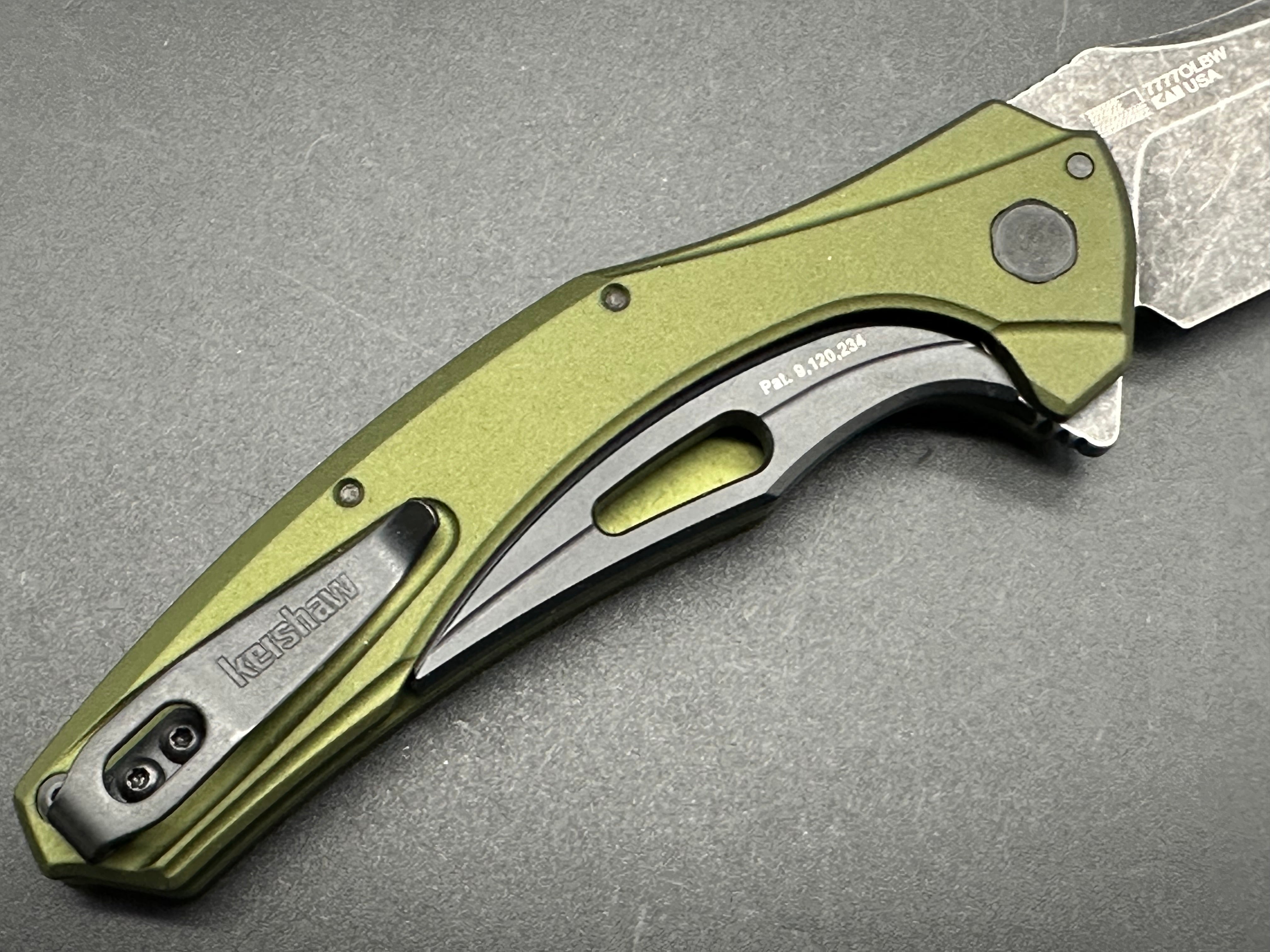 Kershaw Bareknuckle Sub Frame Lock Folding Knife - 3.5