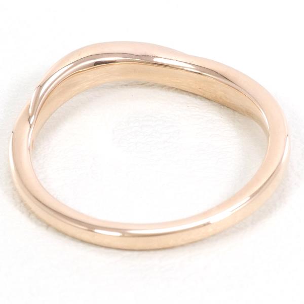 4℃ K10PG Pink Gold Diamond Ring for Women - Elegant 10K Rose Gold Engagement & Wedding Band - Perfect for Anniversaries, Proposals & Special Occasions