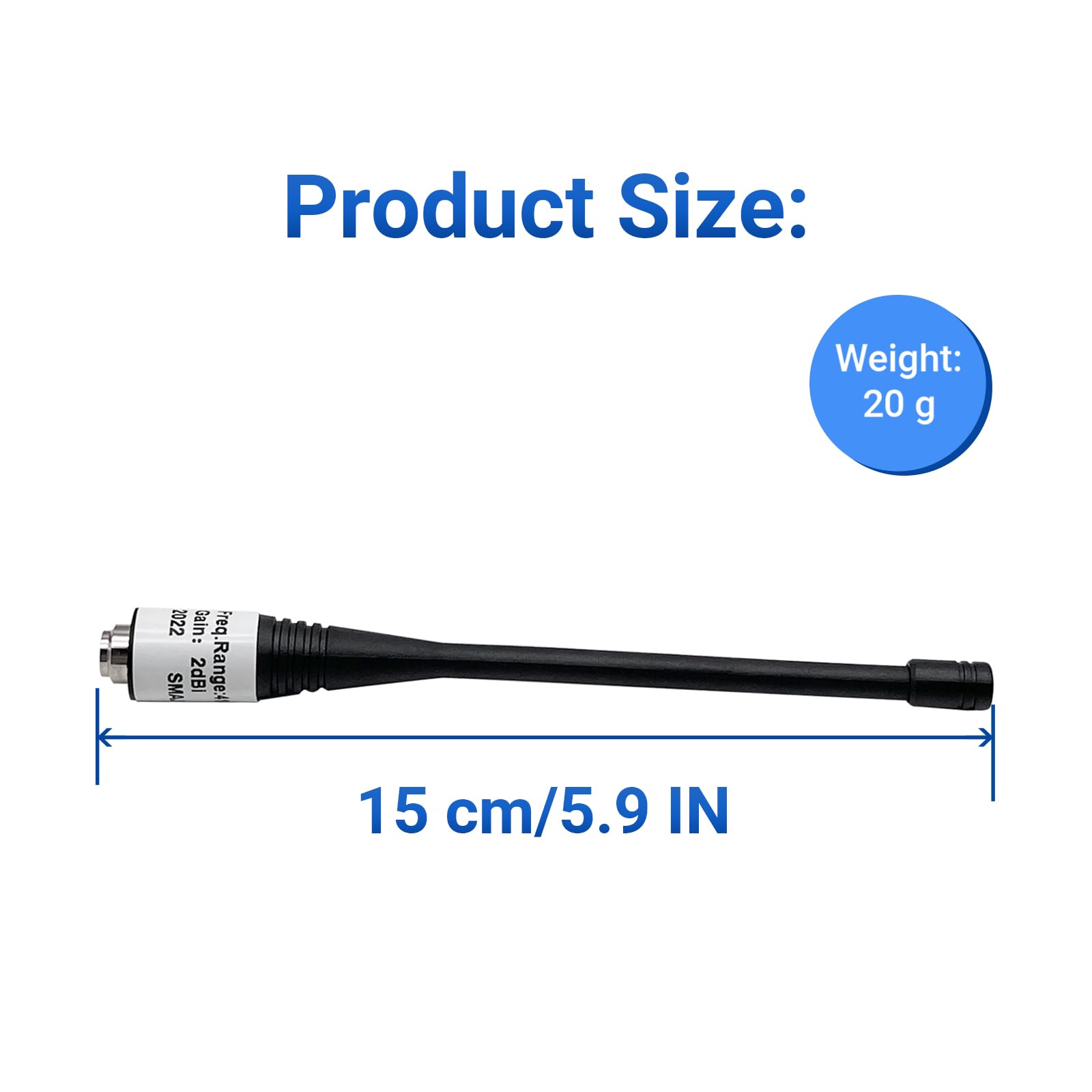 410-470MHz SMA Rubber Duck Antenna for Trimble R10/R12 GNSS Receiver | High Gain VHF/UHF Radio Antenna | Perfect for Surveying, Mapping & Outdoor Navigation