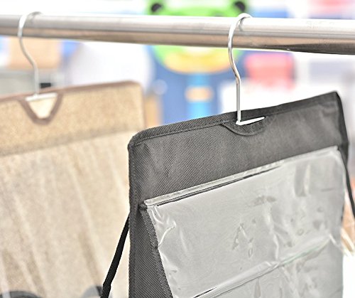 Hanging Handbag Organizer - 6 Large Pockets Dustproof Purse Storage for Closet & Wardrobe | Perfect for Handbags, Clutches & Accessories Organization