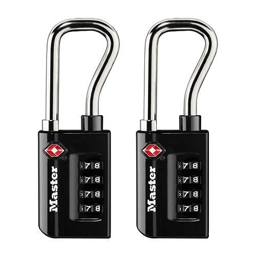 Master Lock 4696T 14-Pack TSA Approved Combination Luggage Locks - Keyless Security for Travel Bags, Suitcases & Backpacks - Perfect for Airports, Hotels & Cruise Vacations