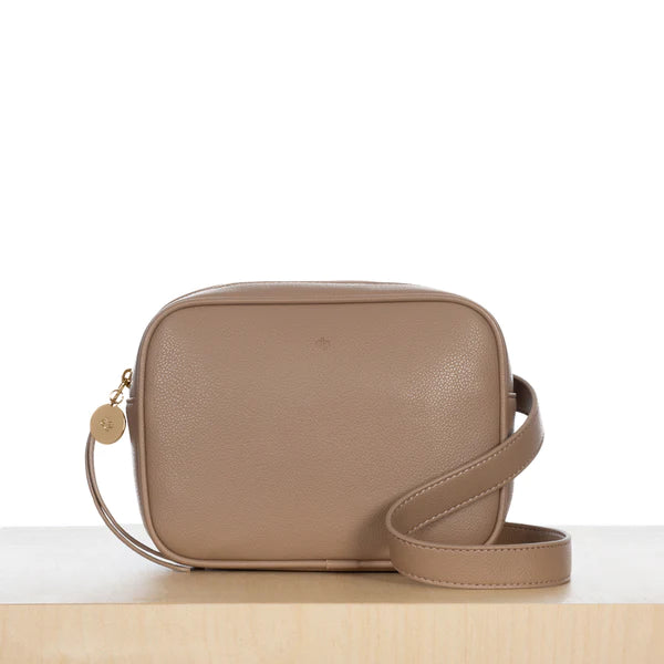 Stylish and Durable Belt Bag in Cappuccino - Perfect for Travel, Hiking, and Everyday Use