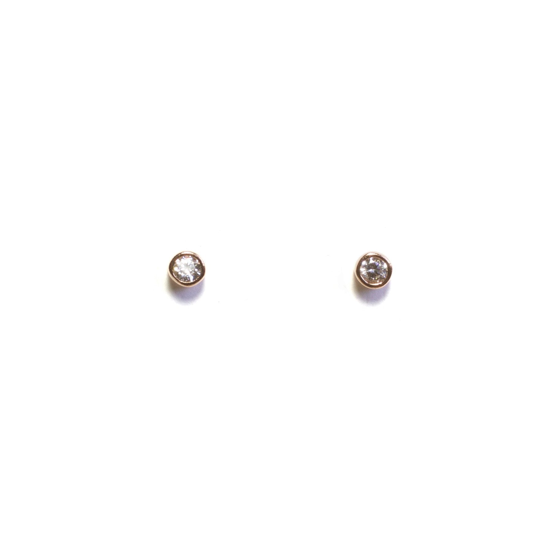 1 Cubic Zirconia Stud Earrings for Women - Elegant Hypoallergenic CZ Ear Studs for Everyday Wear, Gift Giving & Special Occasions
