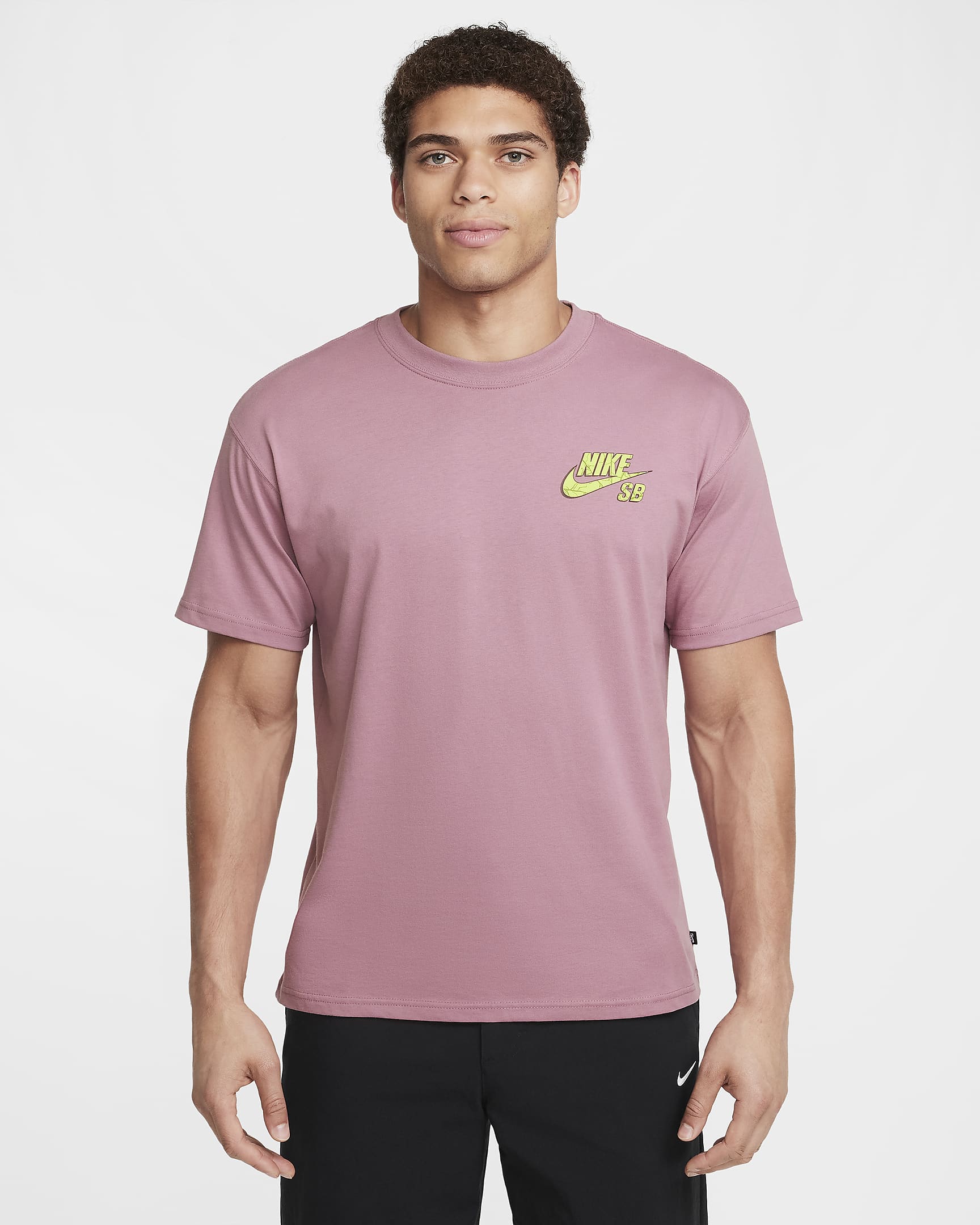Nike SB OC Halloween Spider Shirt - Plum Dust Graphic Tee for Skateboarding & Streetwear | Men's Casual Halloween Costume Shirt for Parties & Trick or Treating