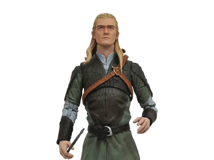 Premium Diamond Select The Lord of the Rings Legolas Action Figure - Highly Detailed Collectible Statue for LOTR Fans & Fantasy Decor | Home Display, Office Decor, Gift for Movie Lovers