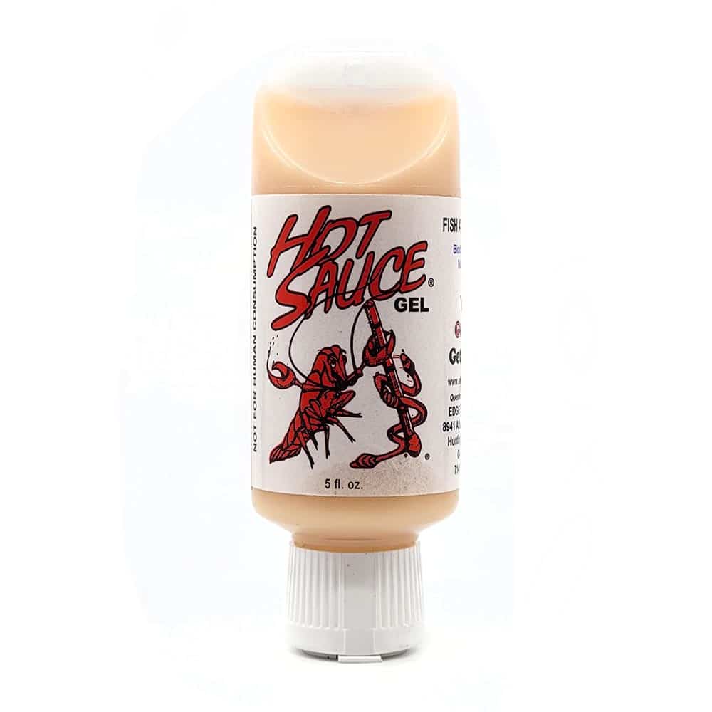Best Hot Sauce Gel Fish Attractant - Long Lasting Bait for Bass, Trout & Catfish - Perfect for Freshwater & Saltwater Fishing