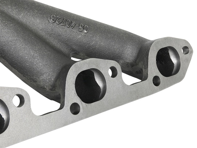 aFe BladeRunner Ported Ductile Iron Exhaust Manifold for 2007-2011 Jeep Wrangler (JK) V6 3.8L - High Performance Upgrade for Off-Road & Towing