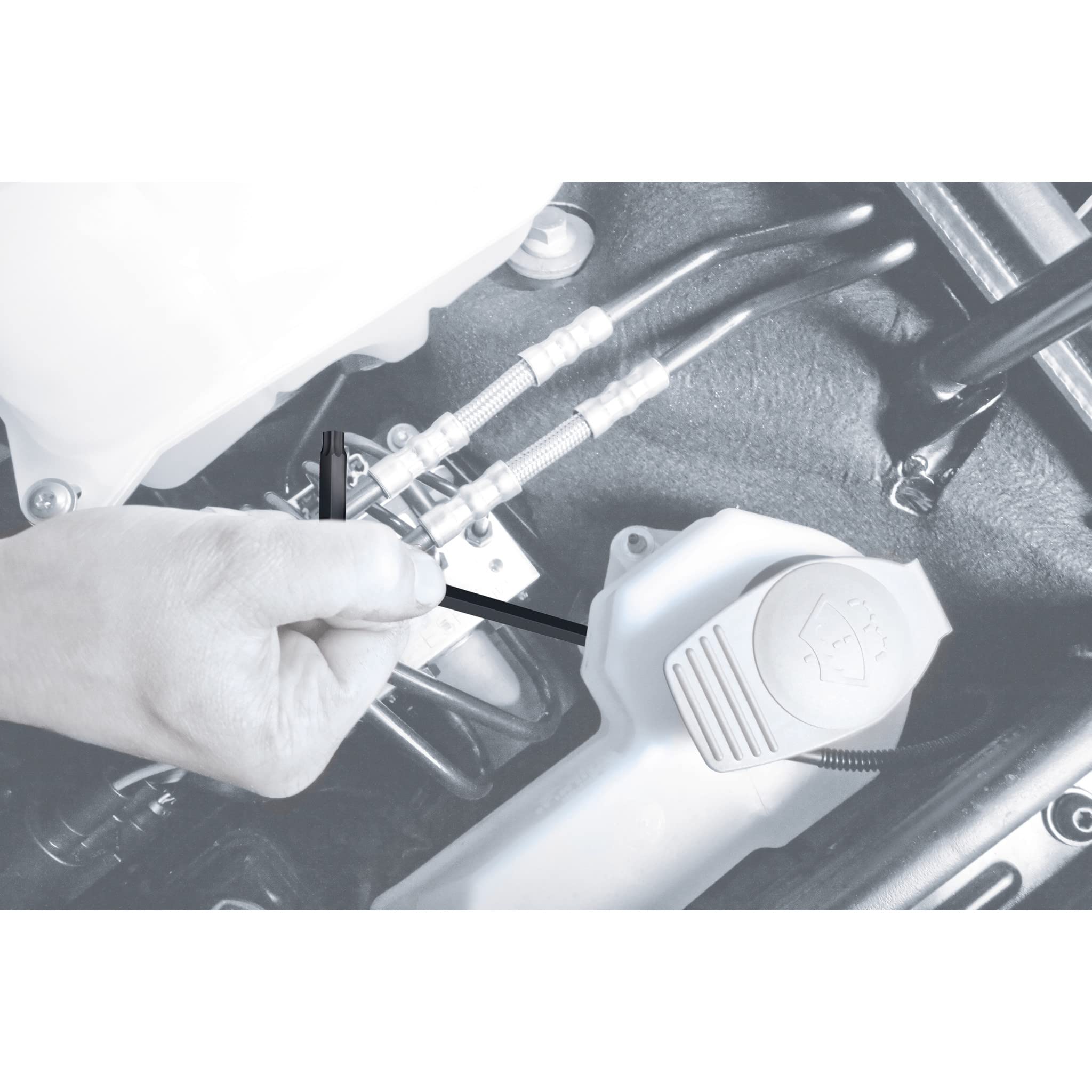 Wiha 36121 7-Piece Ball End Torx Screwdriver Set with SoftFinish Handle - Perfect for Electronics, Automotive & DIY Home Repairs