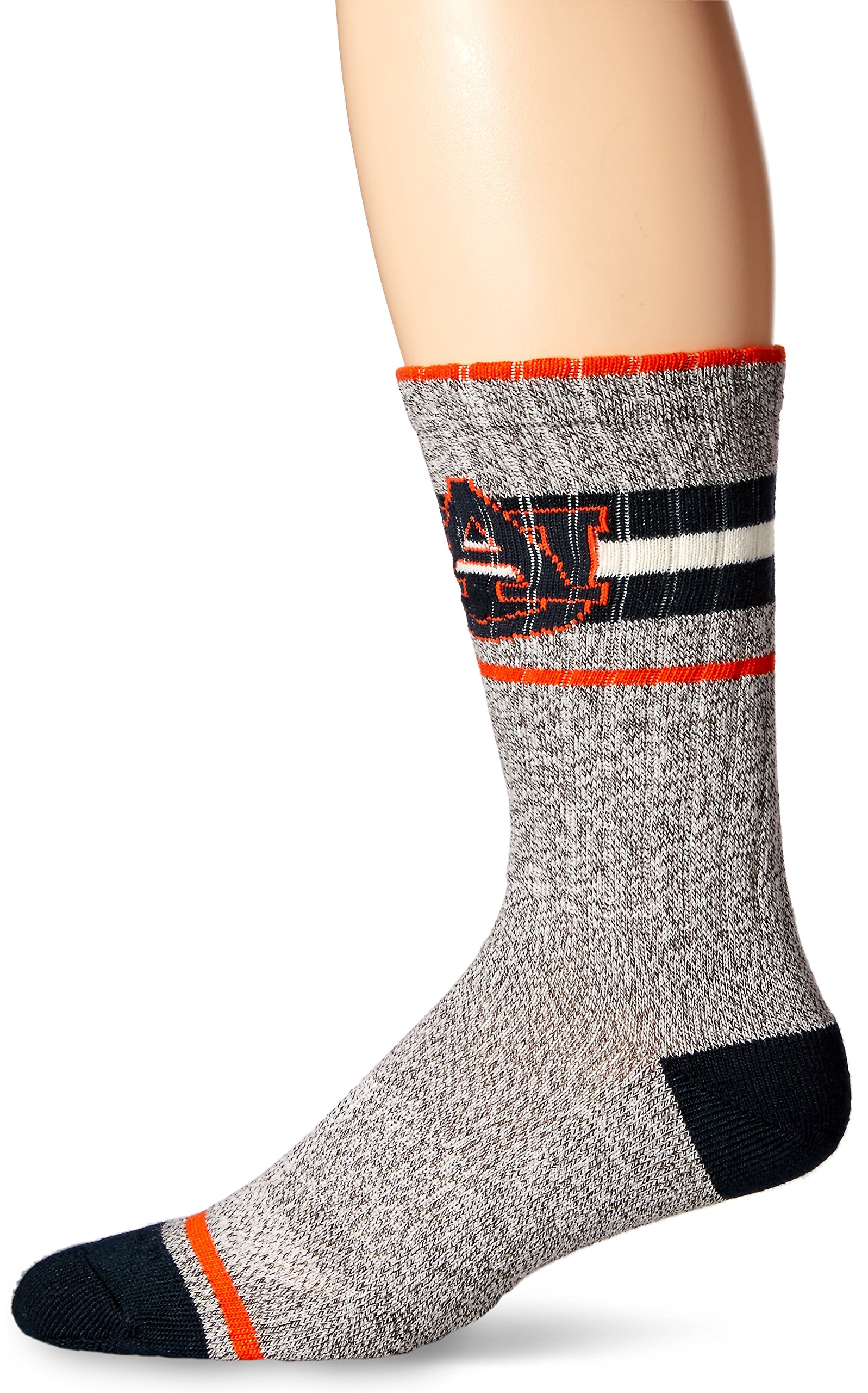 NCAA Men's Collins Fuse Crew Socks - Comfortable Athletic Socks for Basketball, Running & Sports - Perfect for Game Day & Workout