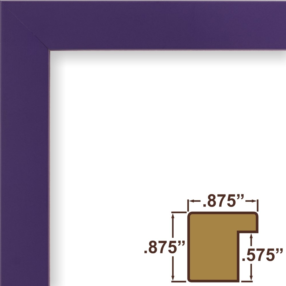 Craig Frames Confetti 11x14 Purple Picture Frame for Home Decor