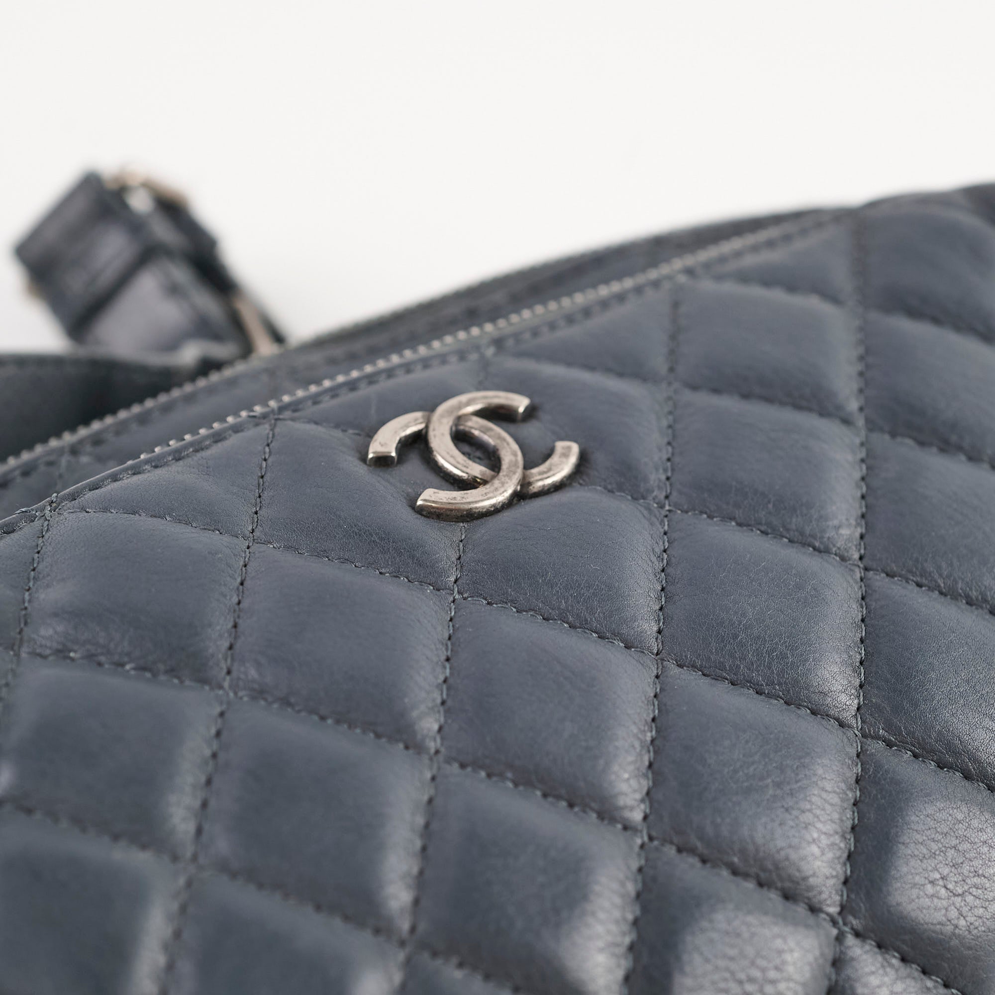 Chanel Street CC Waist Bag Dark Grey - Luxury Crossbody Fanny Pack for Women | Perfect for Travel, Shopping & Everyday Use